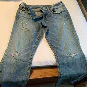 American Eagle Outfitters artist jeans.